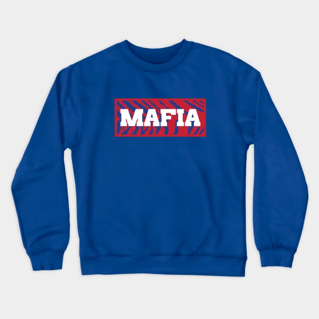 Mafia Box - Blue Crewneck Sweatshirt by KFig21